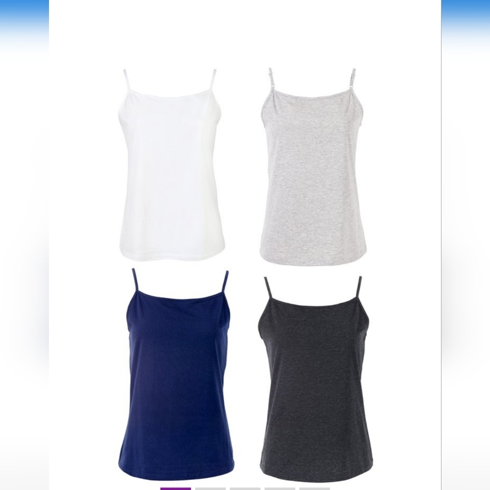 🆕️ 1X - SET OF 4 LAYERING CAMISOLES